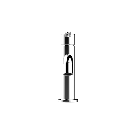 Nemo Spring Lana wastafelmengkraan - eengreeps - met vaste bek - automatische lediging - chroom SW287644
