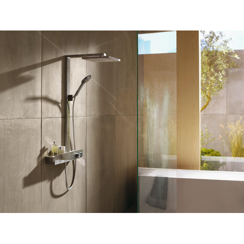 Hansgrohe Raindance e Showerpipe - 300 - 1jet - met ShowerTablet - 600 - hoogglans chroom SW157201