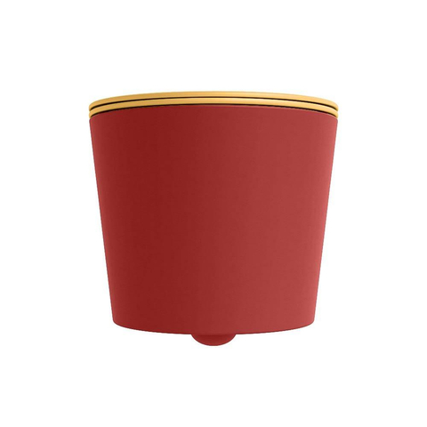 Mondiaz LAVIE hangtoilet – spoelrandloos – 36 x 53 cm – met softclose zitting – Fire (rood), zitting Ocher (geel) SW1208663