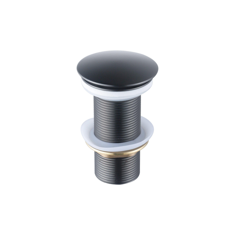Fortifura Calvi Afvoerplug - klikwaste - verlengd - PVD - geborsteld gunmetal (antraciet) SW1189312