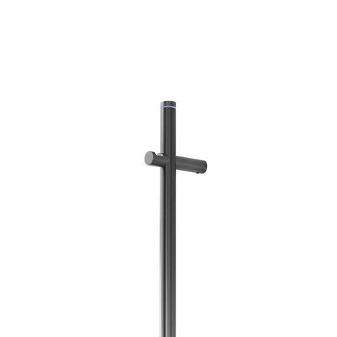 Rosani ONE Sèche serviette électrique - hauteur 170cm - 30Watt - inox 316 - Gunmetal SW1126017