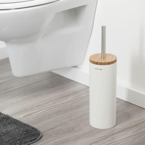Sealskin Grace Brosse WC avec support Polyresin Blanc SW71639