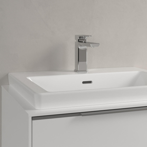 Villeroy & Boch Subway 3.0 Lavabo - 600 x 470 x 165 mm - Blanc Alpin CeramicPlus - avec trop-plein - rectifié SW702164