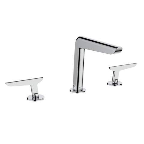 Crosswater Foile - 2 hendels - opbouw - hoogglans chroom SW968206