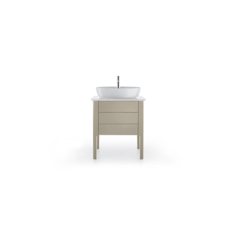 Duravit Luv Opzetwastafel - 60x40cm - met 1 kraangat - zonder overloop - glans wit SW227986