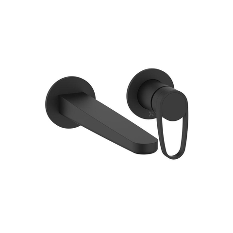Crosswater Lazo Mitigeur de lavabo - encastré - Noir mat SW928182