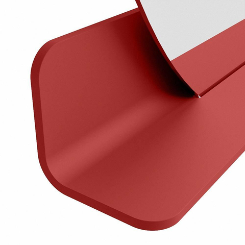 Mondiaz SPOT miroir – Ø 110 cm – avec tablette – Fire (rouge) SW1235529