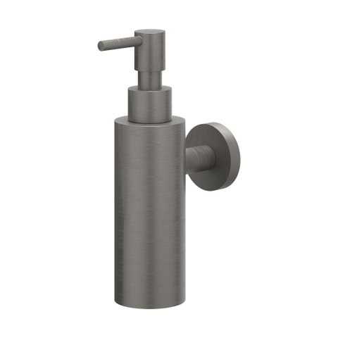 IVY Distributeur de savon - modèle mural - Métal brossé noir PVD SW1031356