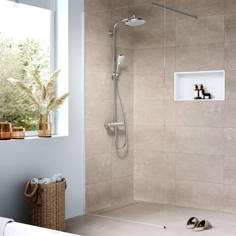 Hansgrohe RainDrain Compact Caniveau de douche - 60cm - installation standard - carrelable SW1590334