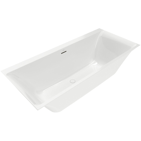 Villeroy & Boch Subway 3.0 bad rechthoek - 180x80cm duo - met afvoer - glans wit SW641518
