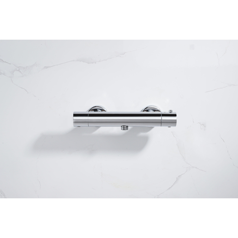 Fortifura Calvi Thermostatische Douchekraan - opbouw - hoogglans chroom SW377816