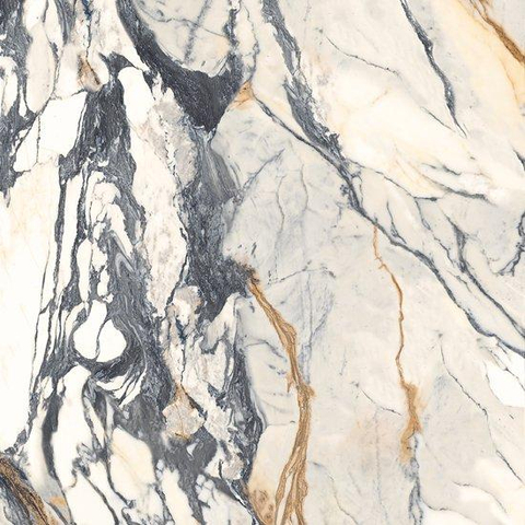 Ceralto Marvella Marble Vloertegel - 120X120 - 6.5mm - zijdeglans - wit SW1578943