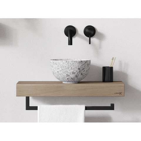 Looox Ceramic terrazzo Lavabo Ceramic small Vasque / lavabo 23cm terrazzo gris SW405441