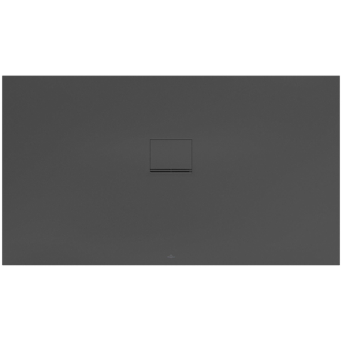Villeroy & Boch Squaro infinity douchebak - 160x90x4cm - Anthracite (grijs) SW29358
