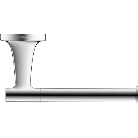 Duravit Starck T Toiletrolhouder - zonder klep - hoogglans chroom SW297070