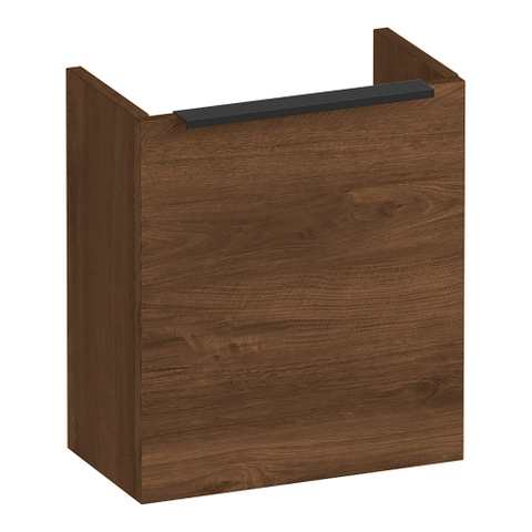 BRAUER Elevate meuble de lavabo 40 sans poignée rapportée avec 1 porte ouvrant à droite Forest Cacao SW1224524