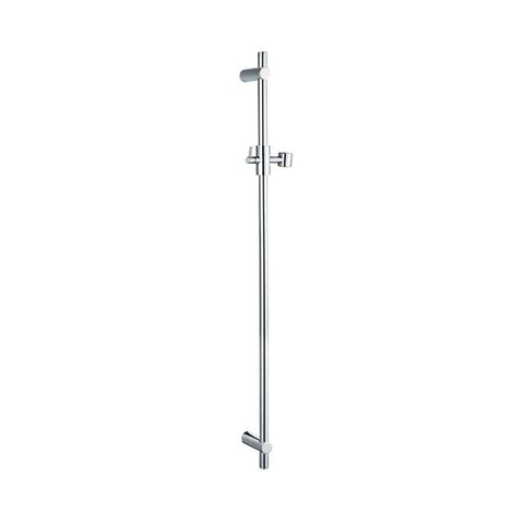 Fortifura Calvi douchekraan - met glijstangset - met ronde handdouche - metalen doucheslang - hoogglans chroom SW811950