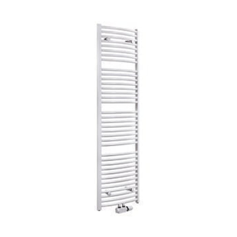 Henrad Aphrodite radiateur sèche-serviettes 176.5x58.5cm 934watt 4 raccordements Acier Blanc Brillant 8222167