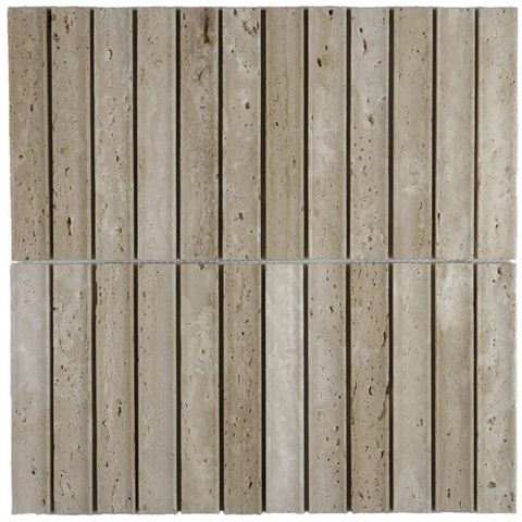 The Mosaic Factory Natural Stone mozaïektegel - 30x30cm - 10mm - vierkant - mat beige SW1576311