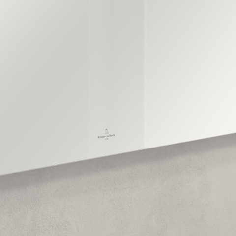 Villeroy & Boch More to See One spiegel – 140x60 cm – directe LED boven – Zilver SW454447