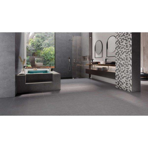 ÉCHANTILLON Ceralto Verano Slate Carreau décoratif 25x45cm 7.5mm Écailles SW914120
