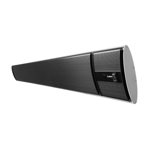 Eurom Chauffage de terrasse Outdoor Heatpanel 3200 watt mural/plafond avec télécommande noir SW539064