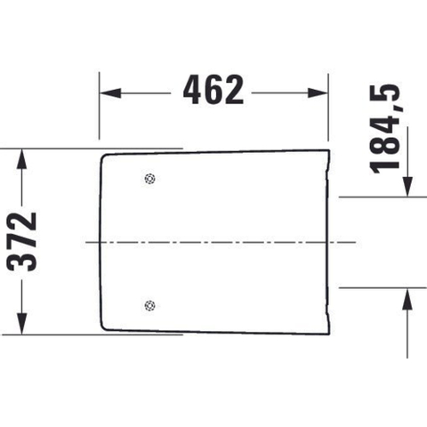 Duravit Viu WC-zitting 46.3x37.1x4.38cm met softclose met quickrelease Kunststof wit Glanzend SW297115