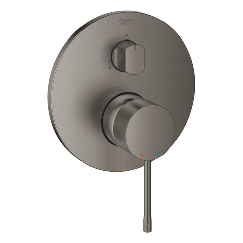 Grohe Essence New Douchekraan Inbouw - 2 knoppen - mengkraan - brushed hard graphite (antraciet) SW296688