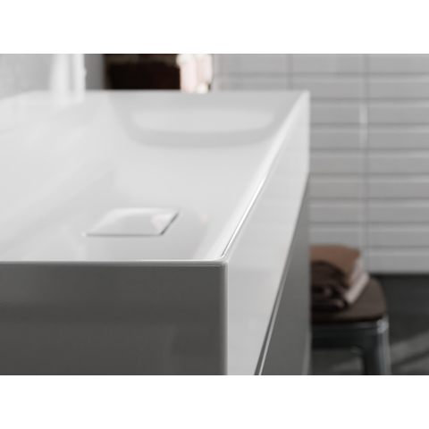 HansGrohe Xevolos E Lavabo 1000/480 avec trou pour robinet sans trop-plein, SmartClean SW995500
