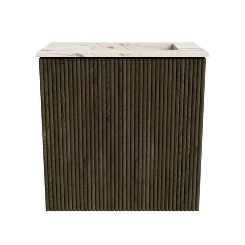 Mondiaz JOYA-DLUX Meuble de salle de bains 40cm - couleur Shadow - Vasque FAYE position Droite Sans trou de robinet couleur Nata SW1424944