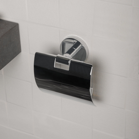 Royal plaza Salix toiletset haak+rolhouder+borstelhouder chroom SHOW26100 SHOW26100
