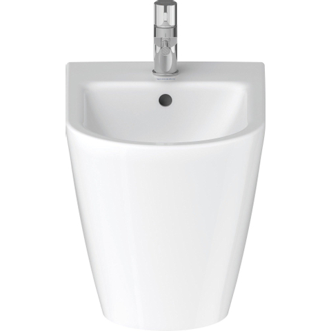 Duravit D-neo Staand bidet - 58x37x40cm - met overloop - wit SW640543