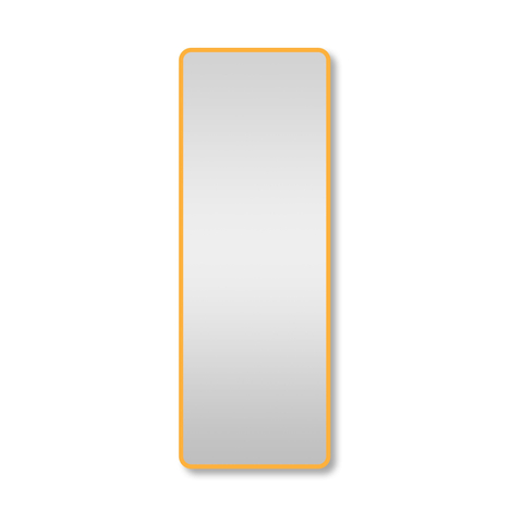Saniclass Retro Line 2.0 Rectangle Spiegel - 140x50cm - rechthoek - afgerond - frame - mat goud SW643422