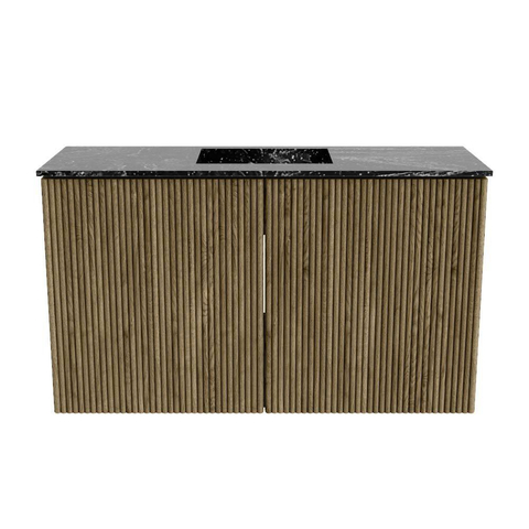 Mondiaz JOYA-DLUX Meuble de toilette 70cm - couleur Dusk - Vasque FAYE position Milieu Sans trou de robinet couleur Lava SW1423240