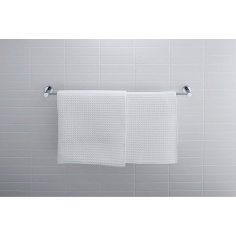 Duravit D-code Handdoekhouder - 80cm - hoogglans chroom 0315319