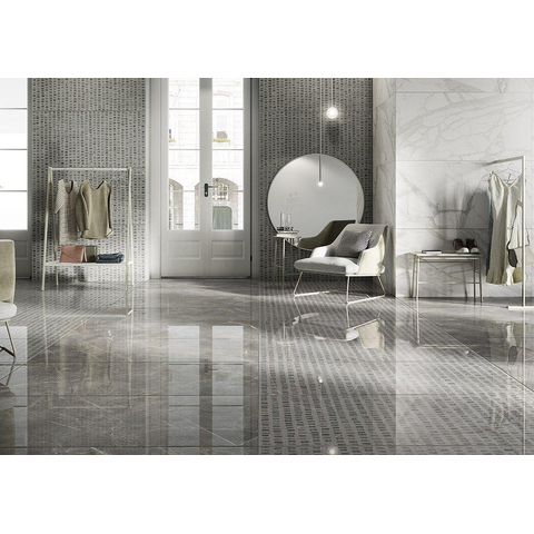 Vtwonen Classic Carrelage de sol et mural 60x60cm 10mm rectifié R9 porcellanato Mat Gris SW368848