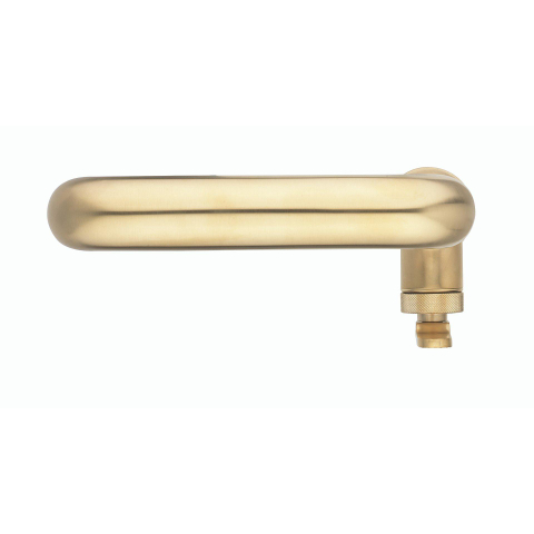 Crosswater Union Wastafelkraan - hoog - opbouw - koudwaterkraan - gecoat messing geborsteld (goud) SW968262