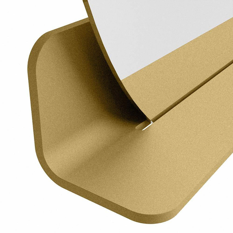 Mondiaz SPOT miroir – Ø 80 cm – avec tablette – Oro (sable) SW1235574
