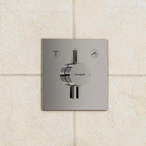 Hansgrohe DuoTurn E Inbouw mengkraan - voor 2 functies - hoogglans chroom SW918661