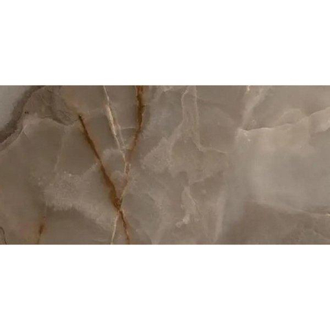 ÉCHANTILLON Ceralto Alabro Vein Carrelage sol et mur 60x120cm 6mm rectifié grès cérame Choco SW912346