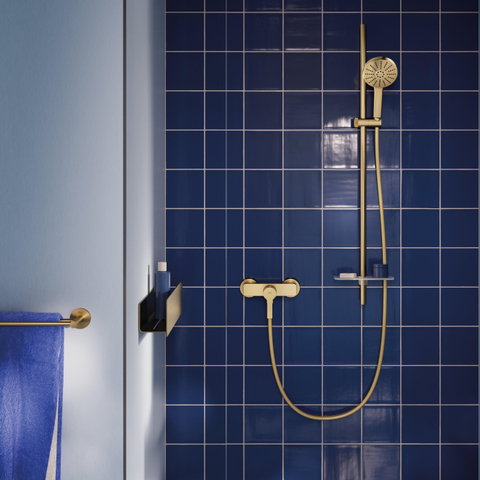 GROHE Vitalio Joy120 douchette - 3 jets - cool sunrise brossé (doré) SW1522144