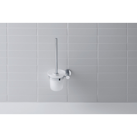 Duravit D-code Borstelgarnituur - 154x342x154mm - chroom glanzend GA49448