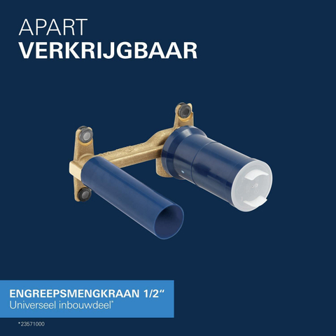 Grohe Essence New Wastafelkraan Inbouw - uitloop 18.3cm - M-size - brushed hard graphite (antraciet) SW97505
