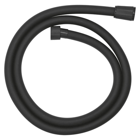 Grohe Silverflex Doucheslang - 125cm - glad - phantom black (zwart) SW901510