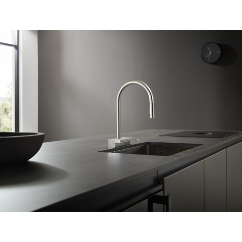 AXOR One afbouwdeel thermostaatmodule 3F BB RVS-look SW1567408
