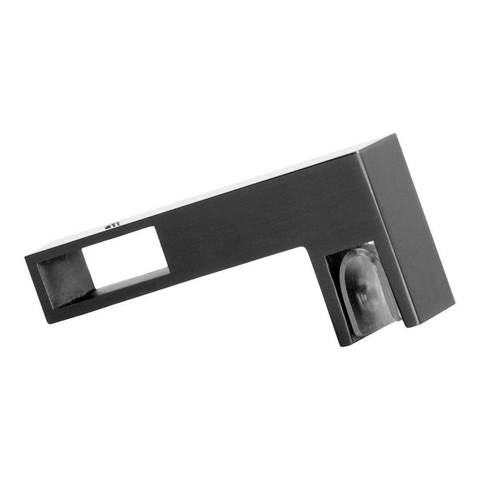 BRAUER Void paroi de douche à l'italienne verre clair 110x200 avec paroi latérale 30 incl. traitement anticalcaire PVD gunmetal brossé SW723943