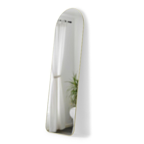 Umbra Hubba Spiegel 158x51x4cm staand/hangend Toog goud SHOWROOMMODEL SHOW25438
