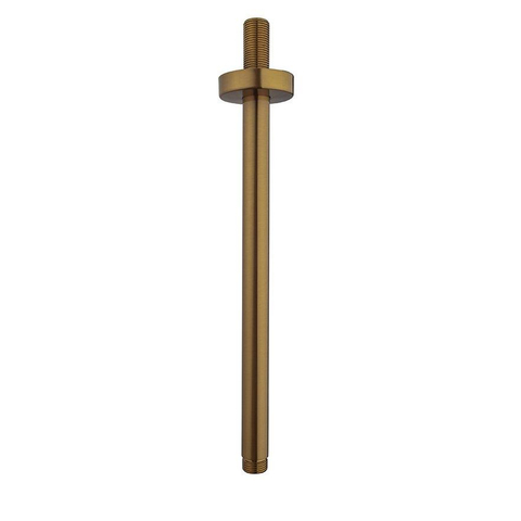 Wiesbaden Unimatch Douchearm - met plafondbevestiging - 30cm - PVD - geborsteld brons koper SW999878