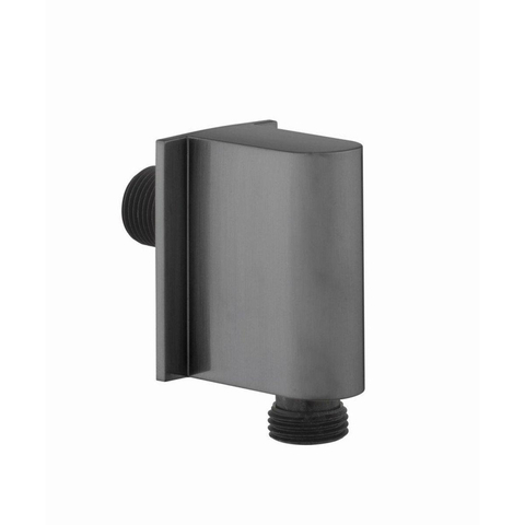 Crosswater MPRO Inbouwdoucheset - 30cm hoofddouche - wandarm - glijstangset - ronde handdouche - geborsteld slate gunmetal (antraciet) SW999828