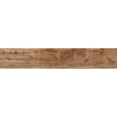 ÉCHANTILLON Ceralto Rovello Soft Carrelage sol et mur 20x120cm 9.5mm R9 grès cérame Caramel SW913295